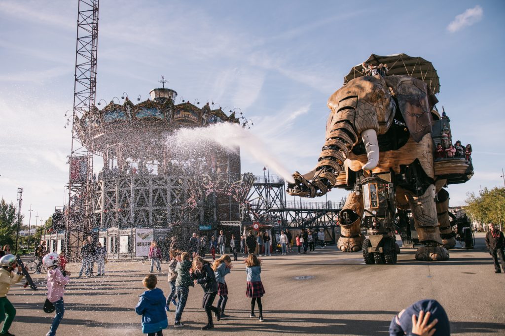 Le Grand Éléphant, les Machines de l'Île, Nantes © David Gallard _ LVAN