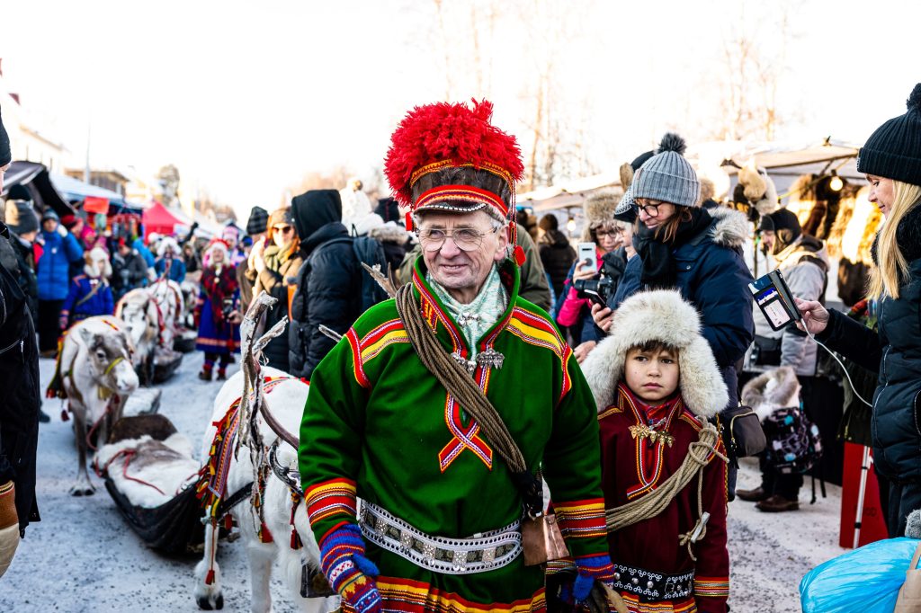 Mercato Sami a Jokkmokk, Svezia - foto Swedish Lapland