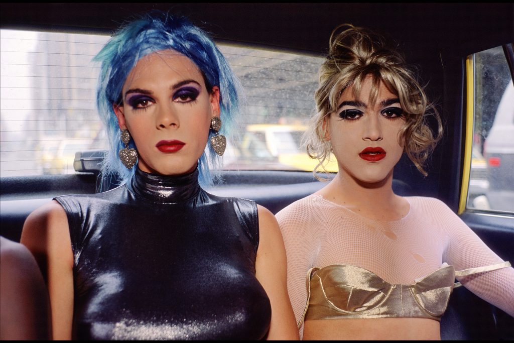 Nan Goldin, Misty and Jimmy Paulette in a taxi, NYC, 1991