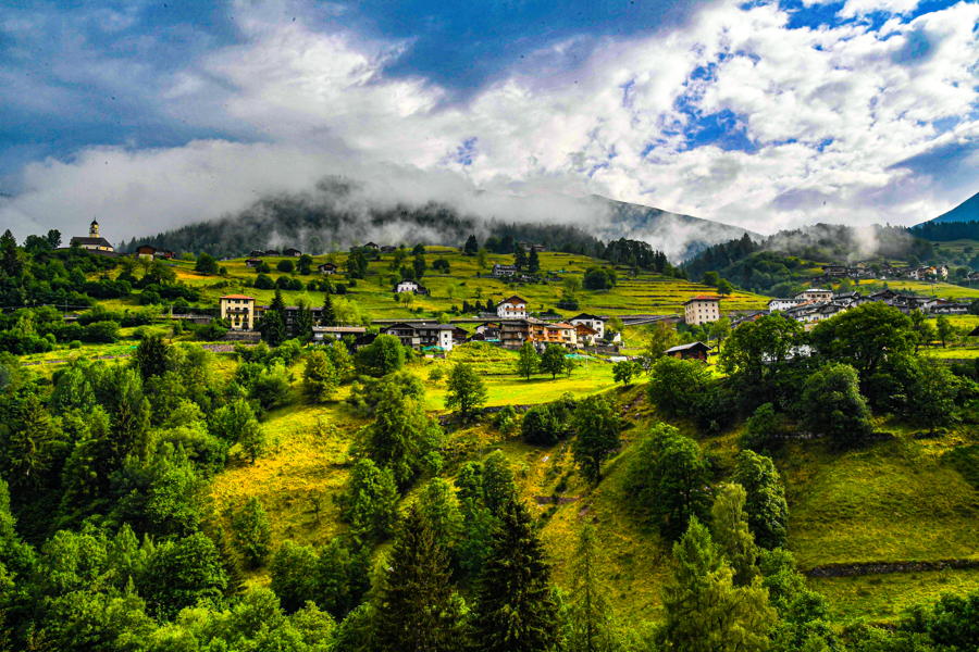 Palù del Fersina nella Val dei Mòcheni