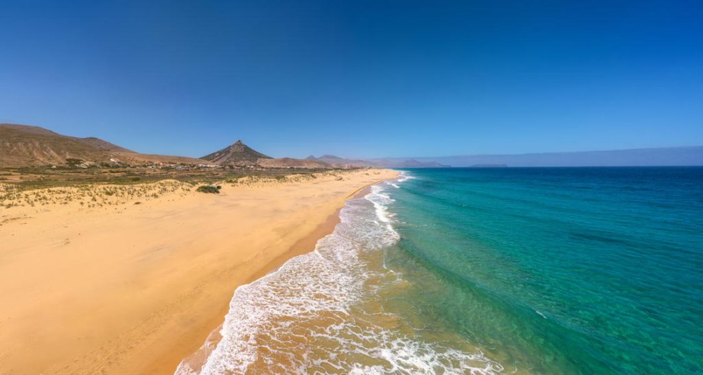 Praia Lagoa a Porto Santo - foto Henrique Seruca