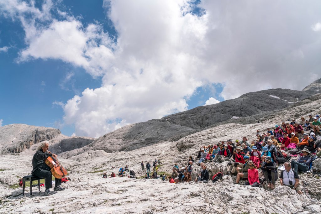 I Suoni delle Dolomiti - San Martino di Castrozza - Pale di San Martino - Rifugio Rosetta - Mischa Maisky - foto Marisa Montibeller