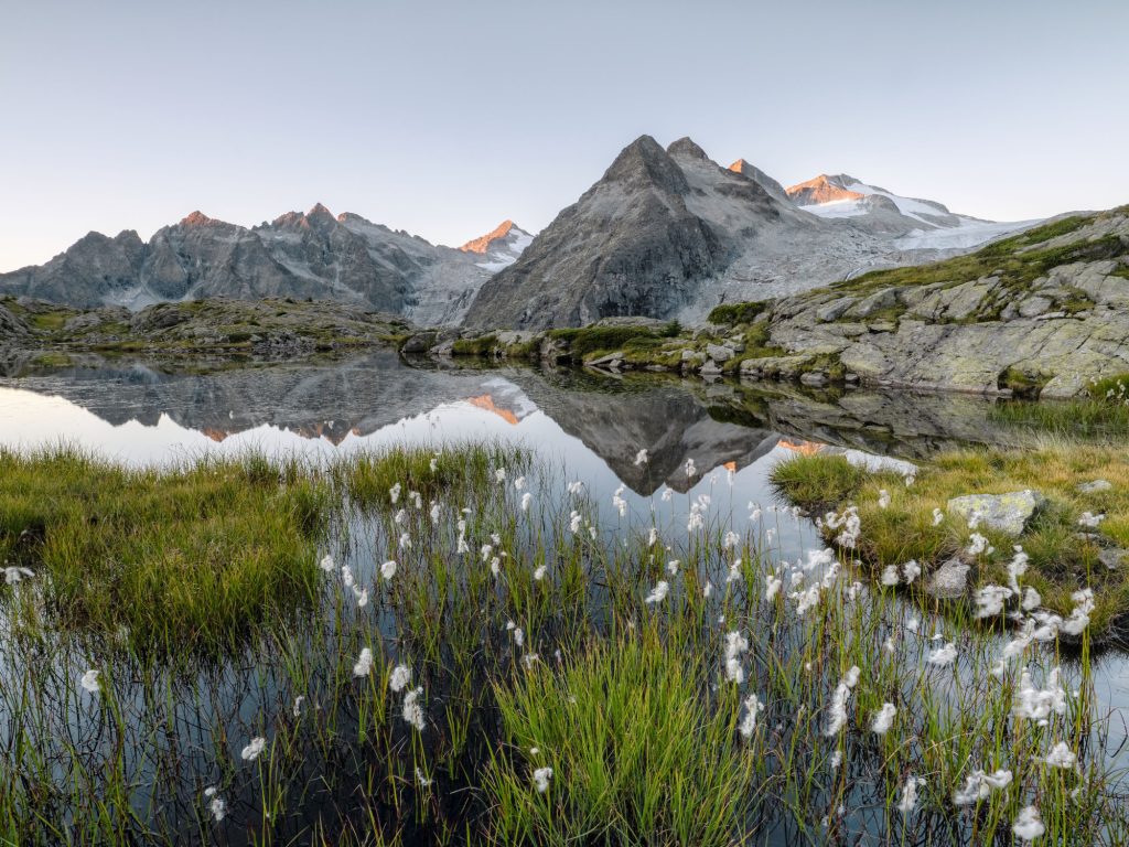 Sentiero della Pace - Lobbie e ghiacciaio Mandròn - foto Luciano Gaudenzio