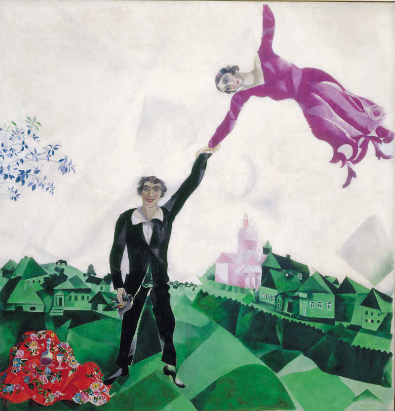 Marc Chagall, La passeggiata