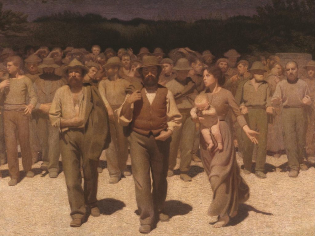 Il Quarto Stato, GAM Galleria d'Arte Moderna, Milano