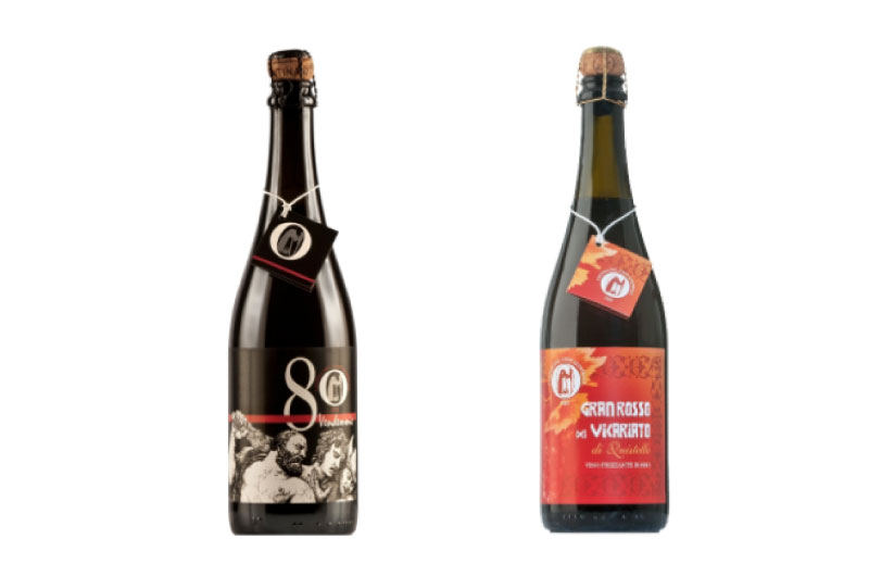 Due eccellenti versioni di Lambrusco della Cantina Sociale di Quistello (Mn). Foto di Cantina Sociale Quistello