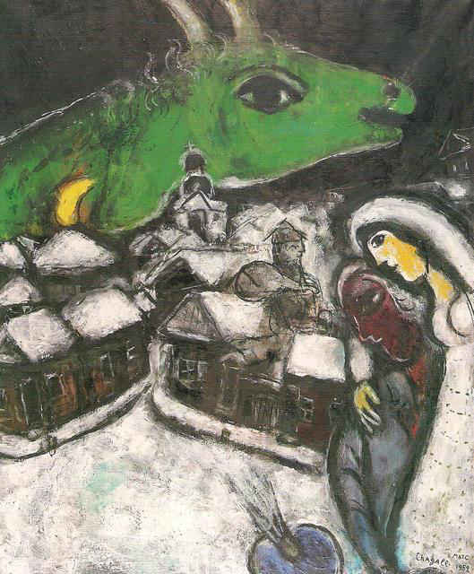 Marc Chagall, La notte verde