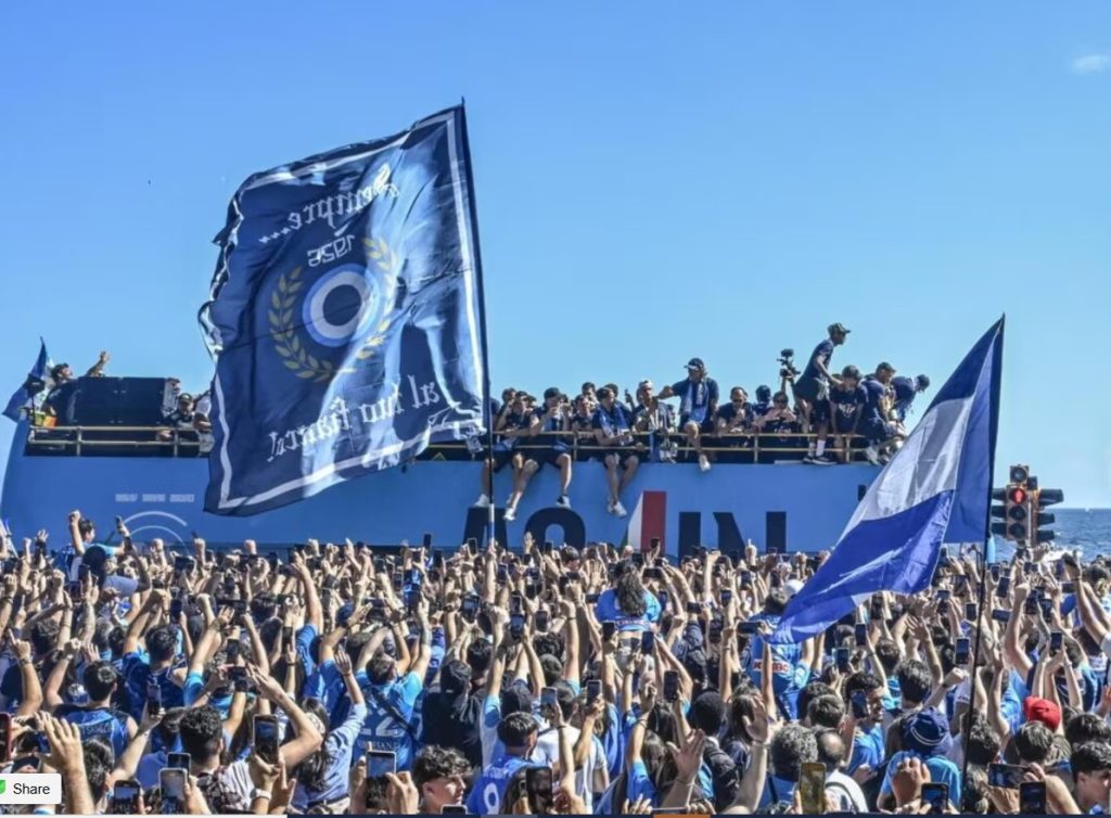 tifosi del napoli a castel di sangro