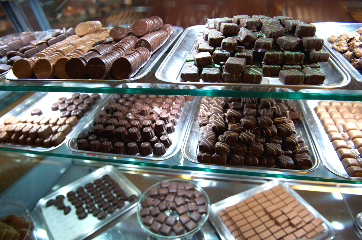 Praline di cioccolato piemontesi