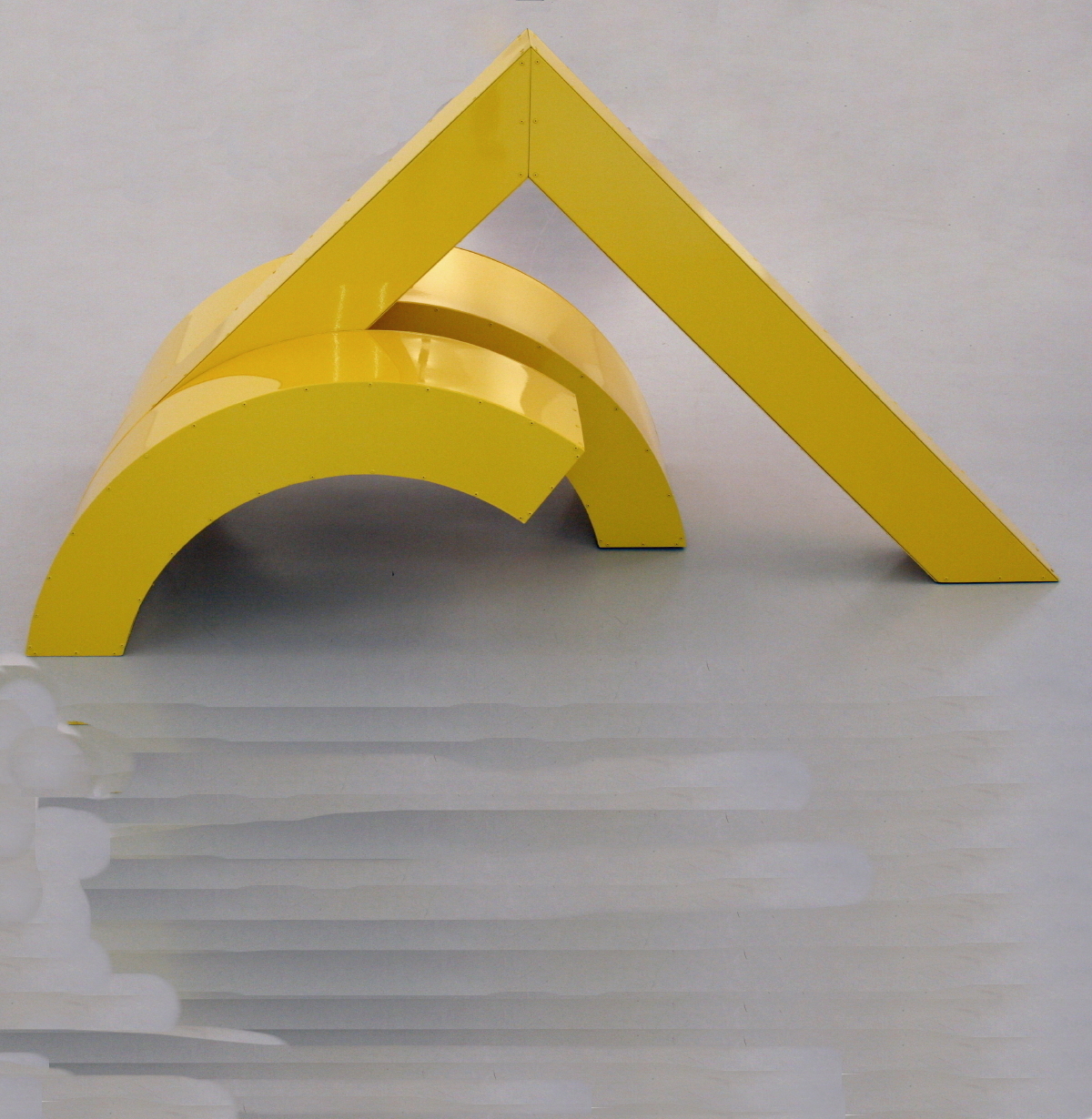 Gianfranco Pardi, Architettura, 1972, scultura in acciaio