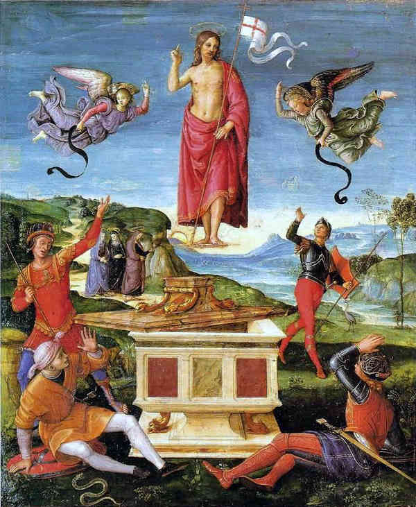 Raffaello Sanzio, Resurrezione di Cristo