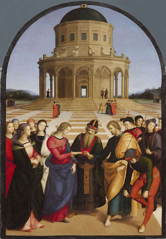 Raffaello Sanzio, Sposalizio della Vergine