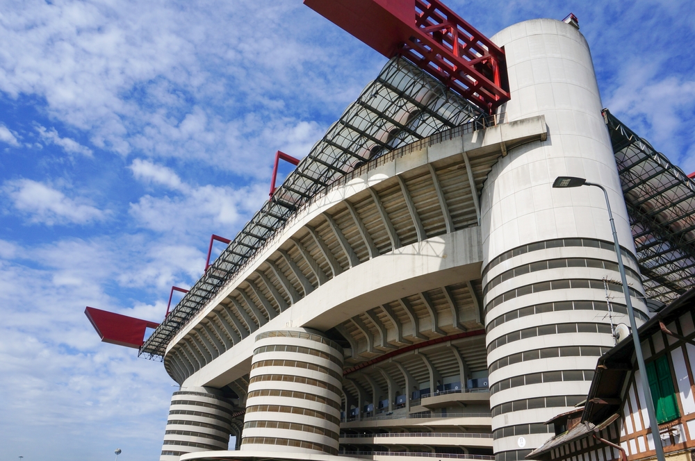 Lo Stadio Meazza di Milano