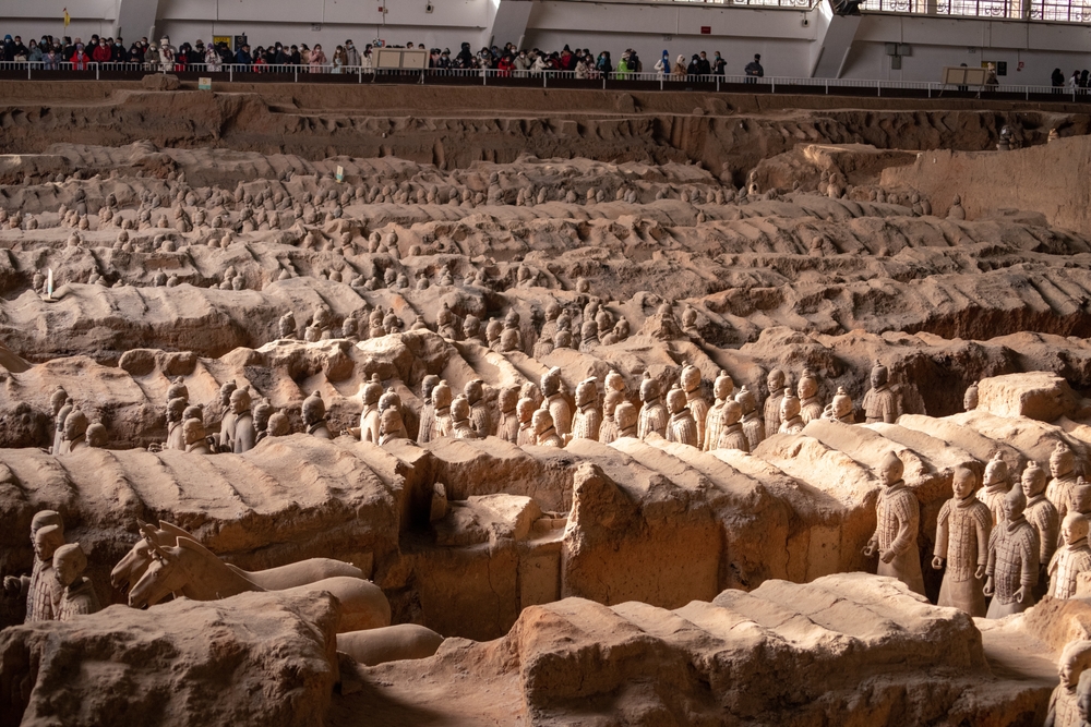 L'Esercito di terracotta nei dintorni di Xian - foto Shutterstock