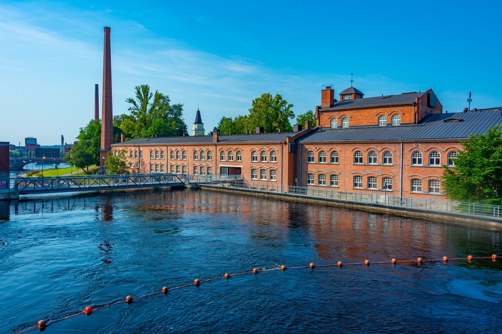 Il canale Tammerkoski, Tampere - foto Shutterstock