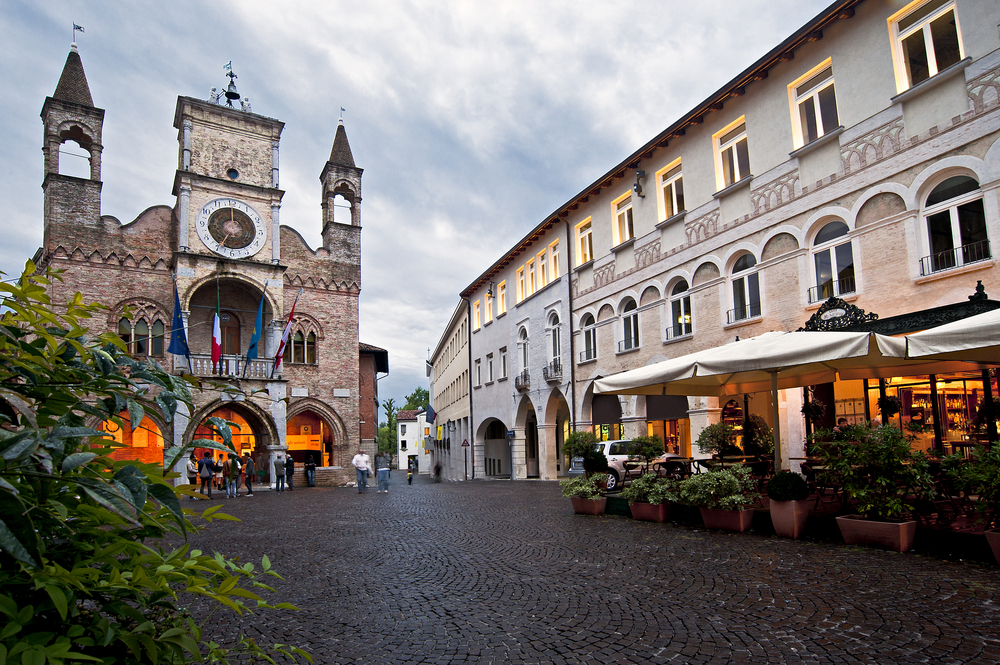 Il centro di Pordenone