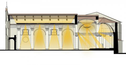 Il progetto illuminotecnico