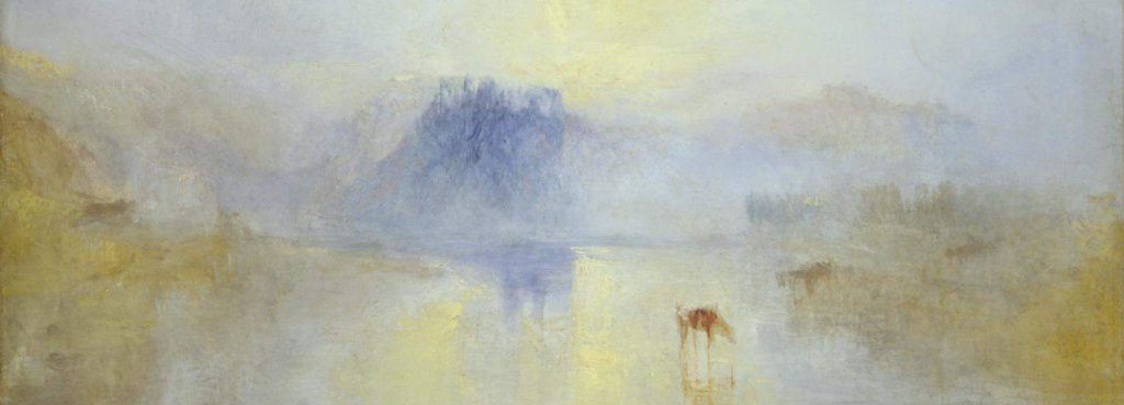 Norham Castle, Sunrise c.1845 by Joseph Mallord William Turner 1775-1851