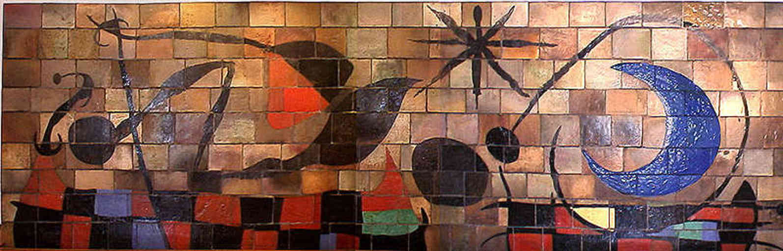 Joan Miró e Josep Llorens i Artigas ,Walls of the Sun and the Moon